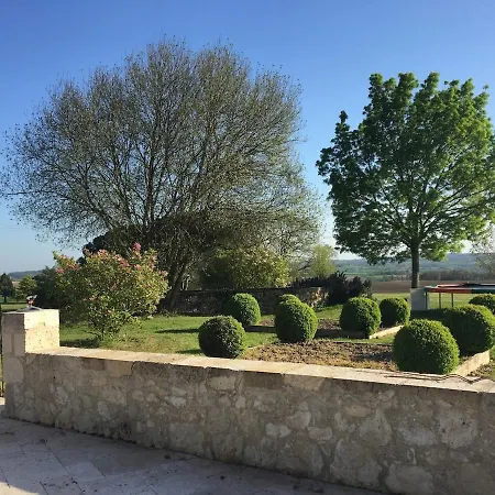 Gers Pool And Panorama * La Romieu