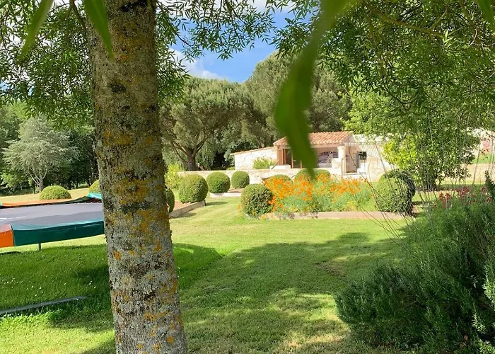 Gers Pool And Panorama La Romieu