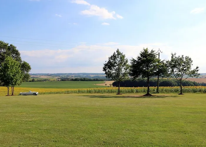 Gers Pool And Panorama Willa La Romieu