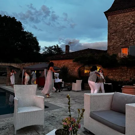 Villa Gers Pool And Panorama La Romieu