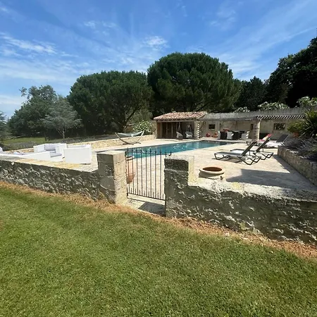 Villa Gers Pool And Panorama La Romieu
