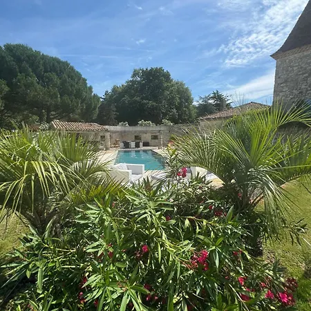 Villa Gers Pool And Panorama La Romieu