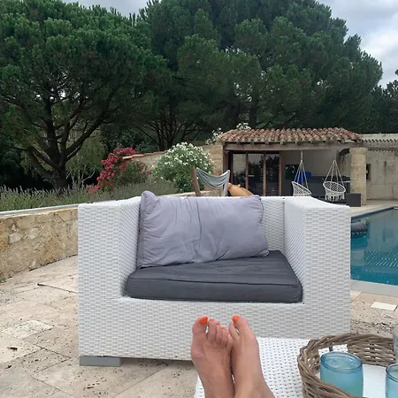 Gers Pool And Panorama * La Romieu